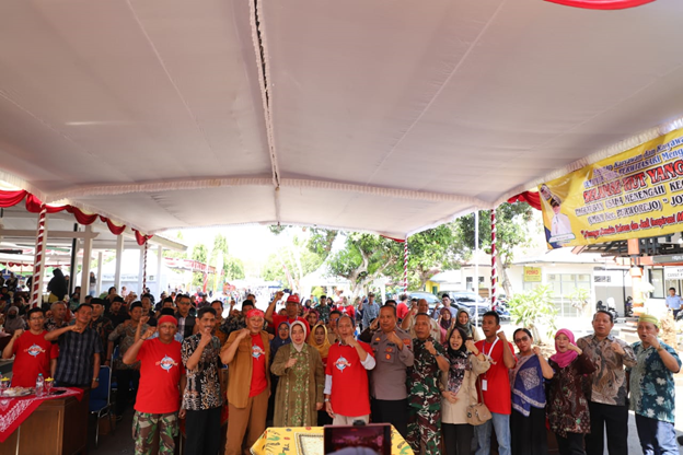 Bupati Buka Expo Paguyuban UMKM Joyomulyo Kecamatan Purworejo 