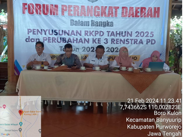 Forum Perubahan Renstra 2021-2026