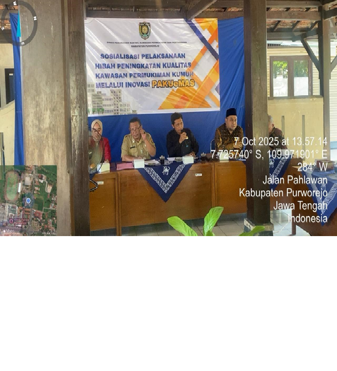 Sosialisasi Pelaksanaan Hibah Peningkatan Kualitas Permukiman Kumuh melalui Inovasi PAKUeMAS
