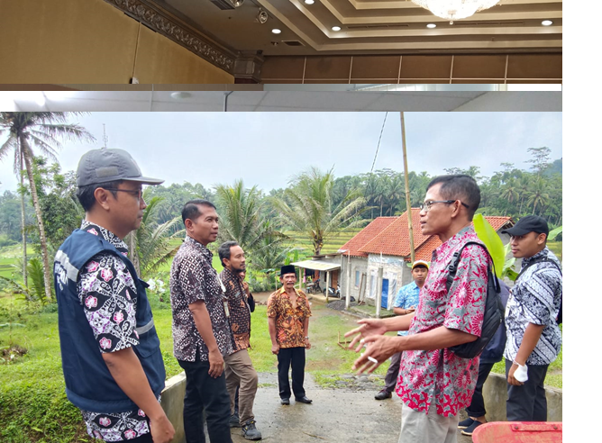 Acara Pelatihan dan Pemasangan Ruspin Perumahan.bagi Korban Bencana dari Disperakim Provinsi