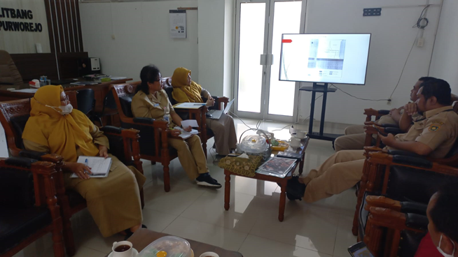 Rapat tentang Lahan dan Bangunan Kantor BAPPEDALITBANG Kabupaten Purworejo 