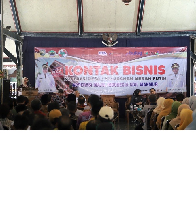 Pemkab Purworejo Dukung Kontak Bisnis Koperasi Merah Putih Sebagai Langkah Nyata Penguatan Ekonomi Desa