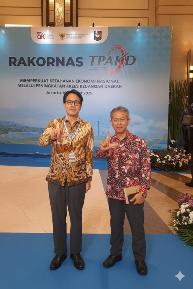 Hadiri Rakornas TPAKD 2025, Wabup Dion Dorong Akses Keuangan yang Luas Bagi Pelaku UMKM Purworejo