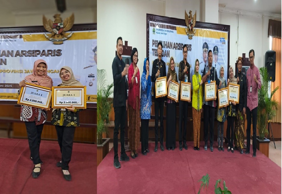 Arsiparis Purworejo Raih Gelar Arsiparis Teladan Jawa Tengah