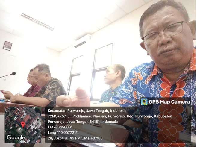 Rapat Permohonan KKPR Tambang oleh CV. Selo Jati