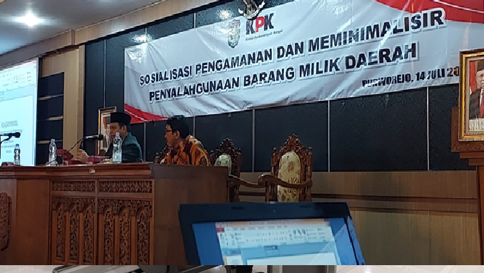 Rapat Sosialisasi Pengamanan dan Meminimalisir Penyalahgunaan Barang Milik Daerah