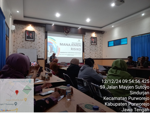 Evaluasi Pemantauan RTP Tahun 2024 dan Persiapan Evaluasi Manajemen Risiko Tahun 2025 