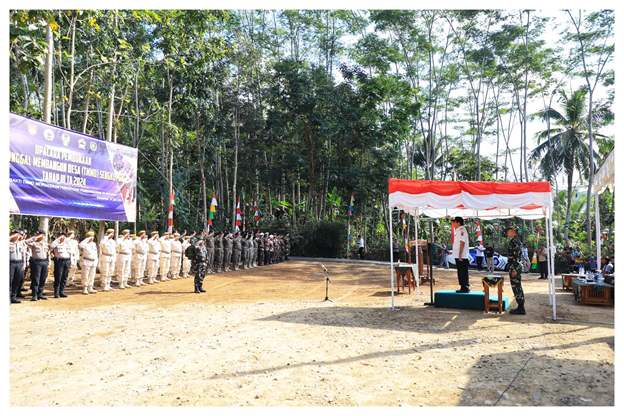 TMMD Sengkuyung III di Desa Wonosuko Resmi Dibuka