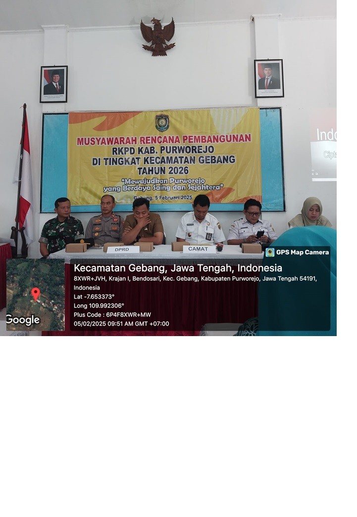 Musrembang Kecamatan Gebang 