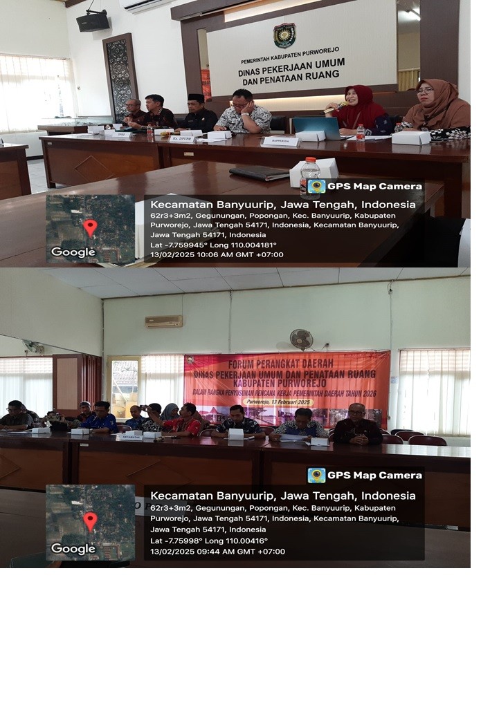 FORUM PD DPUPR KABUPATEN PURWOREJO