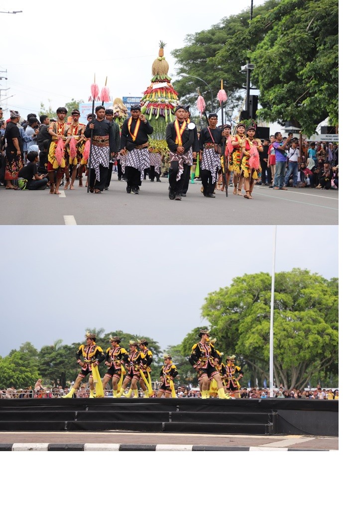 Hadiri  Grebeg Budaya dalam Rangka HUT ke 94 Kabupaten Purworejo