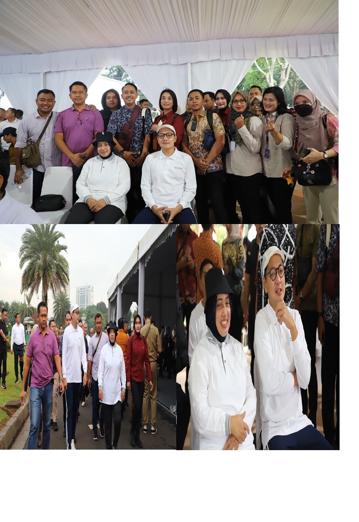 Suasana Ceria Warnai Gladi Perdana Pelantikan Kepala Daerah di Monas