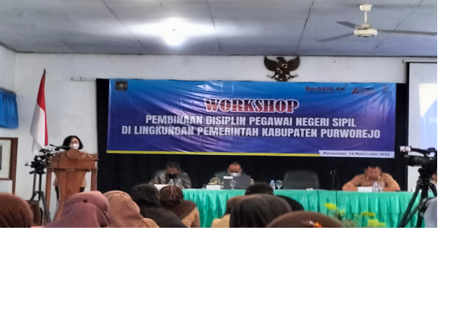 Workshop Pembinaan Disiplin PNS di Lingkungan Pemerintah Kabupaten Purworejo 