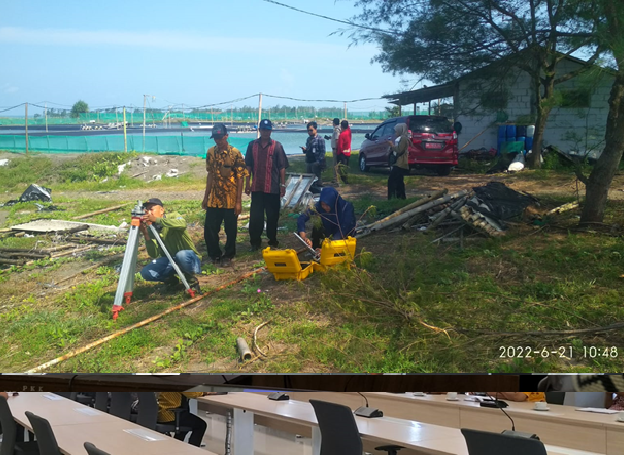 Mendampingi BPN mengukur Tanah Negara