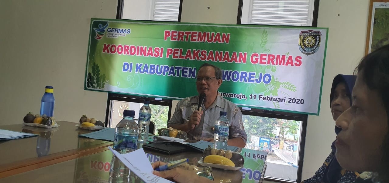 Rakor pelaksanaan GERMAS Kabupaten Purworejo