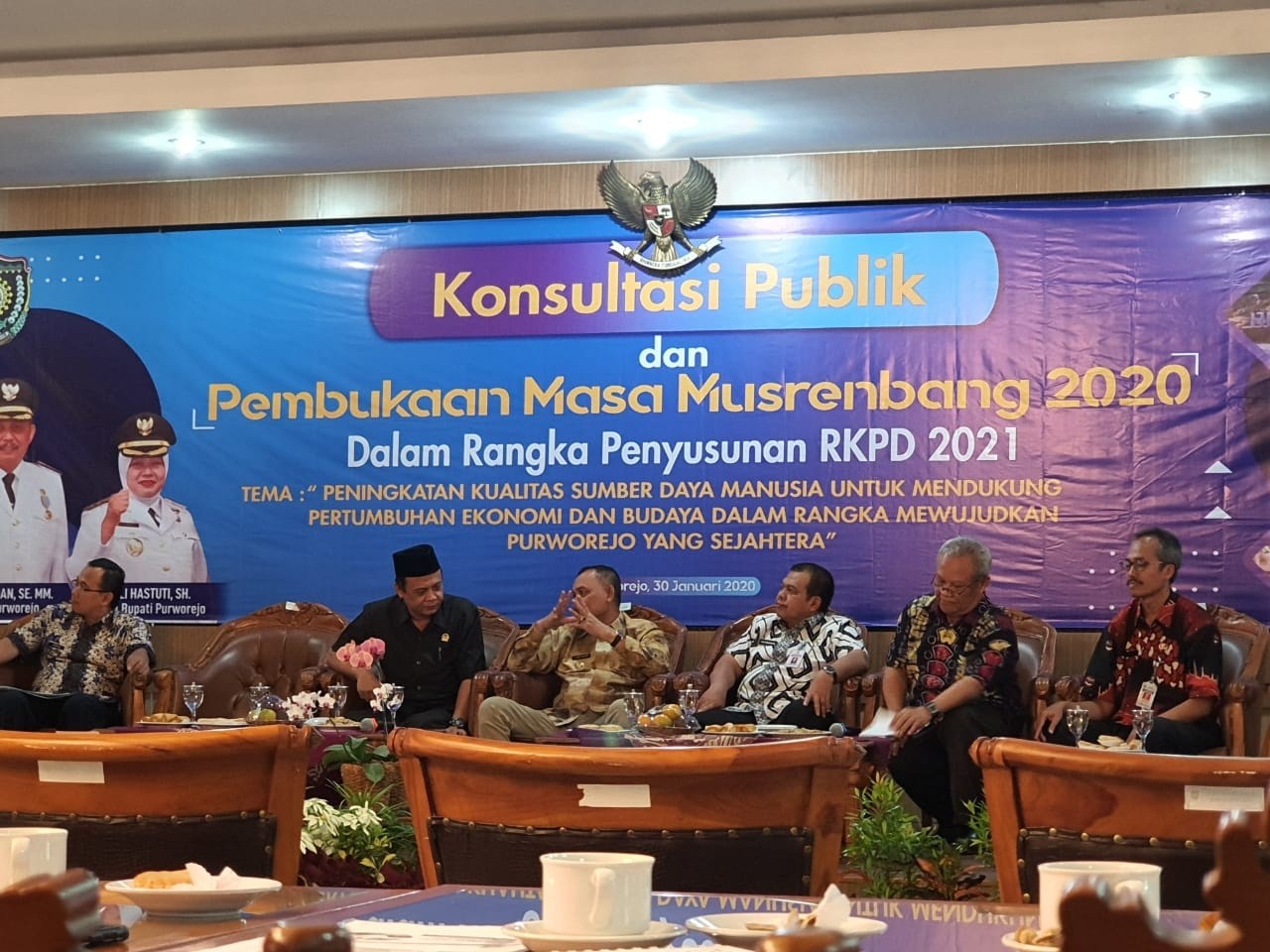 Konsultasi Publik dan Pembukaan Masa Musrenbang 2020