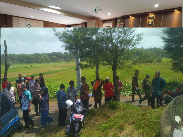 Operasi Gabungan Pathok Batas Tanah GG