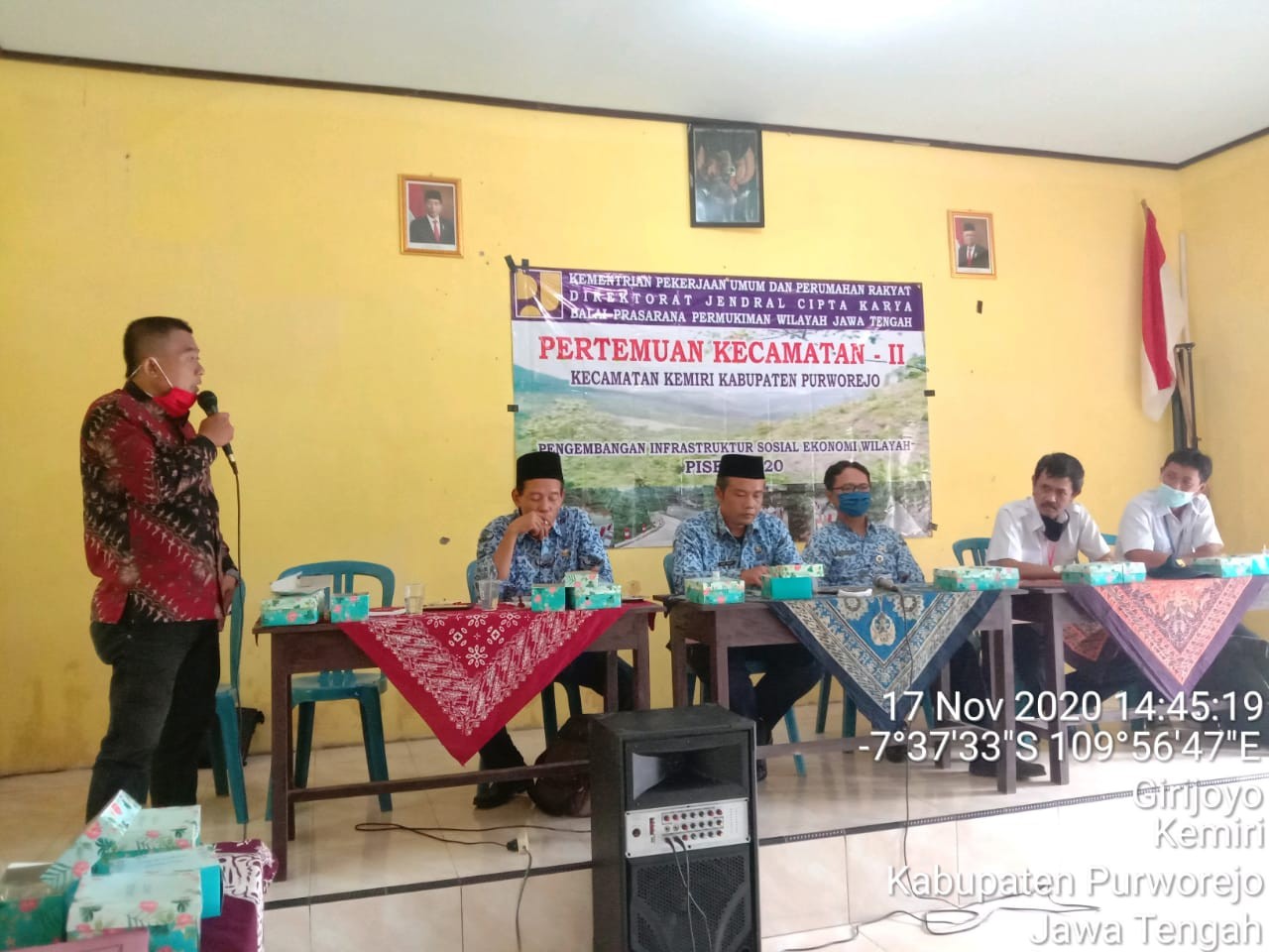 Pertemuan Kecamatan II Program PISEW 2020